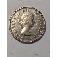 Канада 5 центов  1960 года .