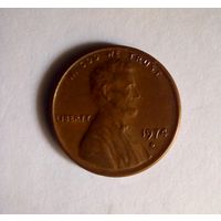 1 цент США 1974 D