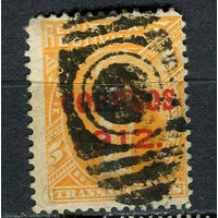 Боливия - 1912 - Надпечатка CORREOS 1912 на 5C - [Mi.90a] - 1 марка. Гашеная.  (LOT EL12)-T10P9