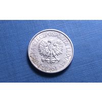 5 грошей 1961. Польша.