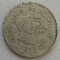 Филиппины 5 писо 2004