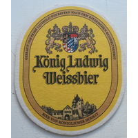 Подставка под пиво Konig Ludwig Weissbier