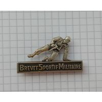 Франция. Квалификационный знак "Воин-спортсмен" (2 степени, серебро) (G1469)