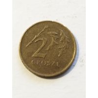 Польша 2 гроша 1990