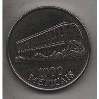 НАРОДНАЯ РЕСПУБЛИКА МОЗАМБИК 1000 МЕТИКАЛОВ 1994.