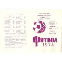 Химик (Гродно) - Локомотив (Калуга) 1974