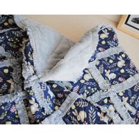 Одеяло покрывало плед деткам 0-3 лет rag quilt