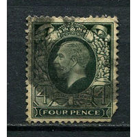 Великобритания - 1934/1936 - Король Георг V 2 1/2P - [Mi.181x] - 1 марка. Гашеная.  (Лот 72BY)