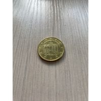 Германия, 50 евроцентов 2002 F