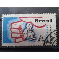 Бразилия 1968 ЮНИСЕФ, помощь беспризорным детям