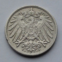 Германия - Германская империя 10 пфеннигов. 1914. F