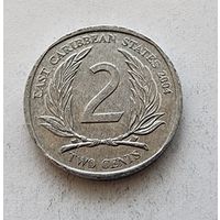 Восточные Карибы 2 цента, 2004