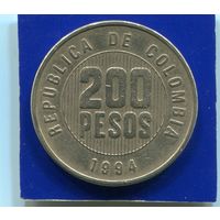Колумбия 200 песо 1994