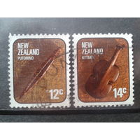 Новая Зеландия 1976 Муз. инструменты маори