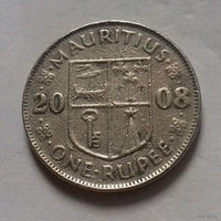1 рупия, Маврикий 2008 г.