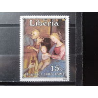 Либерия 1983 500 лет Рафаэлю**