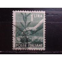 Италия 1945 Стандарт, Демократия 1 лира