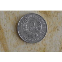 Гвинея 5 франков 1962