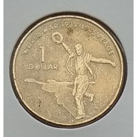 Австралия 1 доллар 2005 г. 60 лет со дня окончания Второй Мировой войны. В холдере