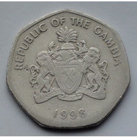 Гамбия 1 даласи. 1998