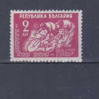 [1483] Болгария 1947. Велоспорт.Велосипед. MNH