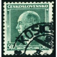 Президент Эдвард Бенеш Чехословакия 1937 год серия из 1 марки