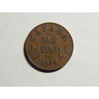 Канада 1 цент 1928г