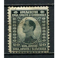 Королевство Сербов Хорватов и Словенцев - 1921 - Король Александр 20Pa - [Mi.149] - 1 марка. Гашеная.  (LOT Fx33)-T10P52