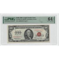 100 долларов США 1966 UNC