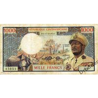 Банкнота Центральноафриканская Республика 1974 года UNC