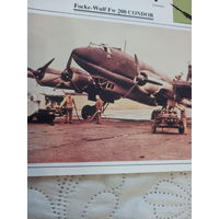 Открытка Focke -Wulf Fw200