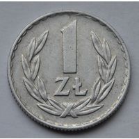 Польша, 1 злотый 1974 г.