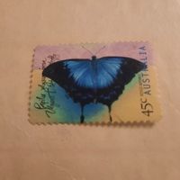 Австралия 1999. Фауна. Бабочки. Ulysses Butterfly