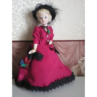 Кукла фарфоровая  (19 см)