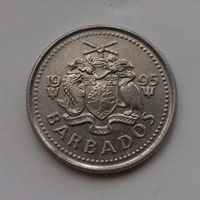 10 центов, Барбадос 1995 г.