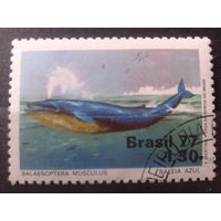 Бразилия 1977 Синий кит, одиночка