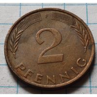 Германия 2 пфеннига, 1970       F     ( 2-3-4 )