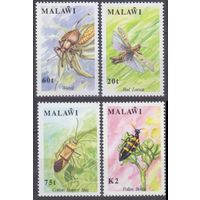 1991 Малави 573-576 Насекомые 20,00 евро