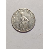 Зимбабве 10 цент 1997 года