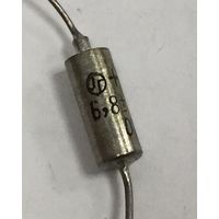 К53-1. 6,8 мкф - 6 В ((цена за 5 штук)) Танталовые конденсаторы. Танталовый, тантал. 6,8мкф 16В