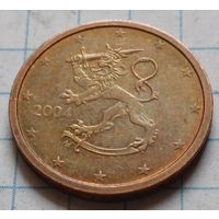 Финляндия 2 евроцента, 2004     ( 2-1-8 )