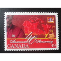 Канада 2004 карта Канады