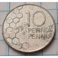 Финляндия 10 пенни, 1991     ( 2-3-1 )