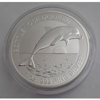 Австралия 2019 серебро (1 oz) "Дельфин"