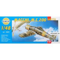 Самолёт Macchi M.C. 200 Saetta, сборная модель 1/48 Smer 0820