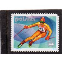 Польша. Mi:PL 2423. Слалом. Олимпийские игры. Инсбрук. 1976.