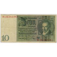 Германия 10 марок 1924 г.