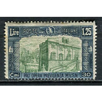 Королевство Италия - 1930 - Кампидольо 1,25L+30C - [Mi.335] - 1 марка. MLH.  (Лот 84EM)-T7P11