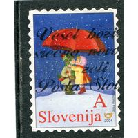 Словения. Рождество 2004, самоклейка