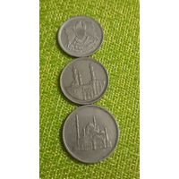 Египет лот из 3х монет ( цена за все ) Университет Аль - Ажар , Мечеть Мухаммеда Али
